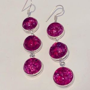 Sterling silver earrings